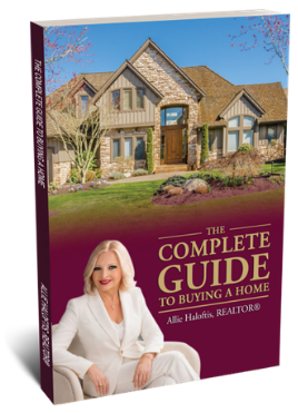 Book cover of The Complete Guide to Buying a Home by Allie Haloftis, Realtor